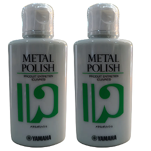 Kit 2 Polidores Instrumentos Metal Yamaha 110CC Metal Polish