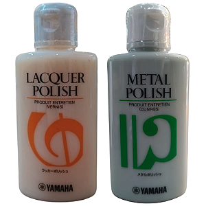 Kit Polidores Yamaha Para Instrumentos De Metal E Laqueados