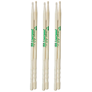 Kit 3 Pares Baqueta Liverpool FitGrip Series 5A Ponta Marfim