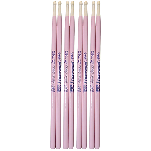 Kit 4 Pares Baqueta 7A Liverpool Bella Series Marfim Rosa