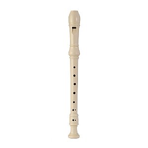 Flauta Germanica Doce Hohner Descant Ivory C