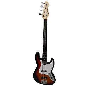 Contrabaixo Elétrico 4 Cordas Waldman Sunburst GJJ-100 BS