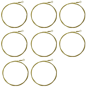 Bordão Profissional Malacacheta Tarol Caixa Kit Com 8