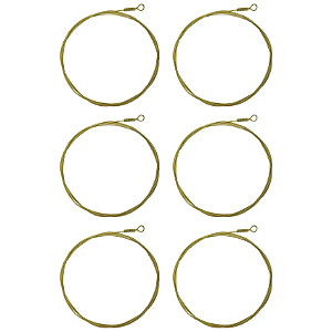 Bordão Profissional Malacacheta Tarol Caixa Kit Com 6