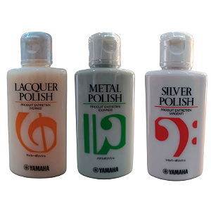 Kit Polidores Yamaha Instrumentos Metal Laqueados Prateados