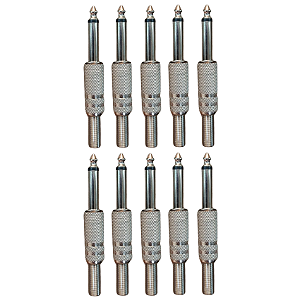 Kit Com 10 PLUG P10 Mono Mola KING MUSICAL Genérico