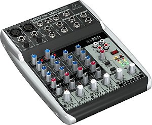 Mesa de Som Behringer Mixer Xenyx 110v Q802 USB