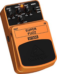 Pedal para Guitarra Behringer SF300 Super Fuzz