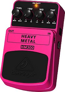 Pedal Para Guitarra Behringer Heavy Metal Hm300
