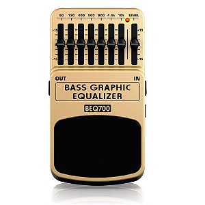 Pedal Para Contrabaixo Behringer BEQ700 Equalizador