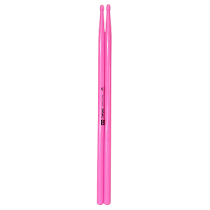 Baqueta 5A Liverpool Neon Fluorescente Rosa Luminous Series