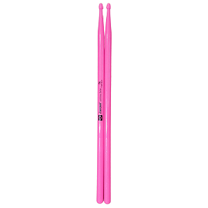 Baqueta 7A Liverpool Neon Fluorescente Rosa Luminous Series