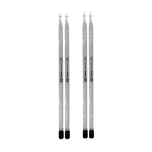 Kit 2 Pares Baqueta 5A Acrilico Led Liverpool Luminous Serie