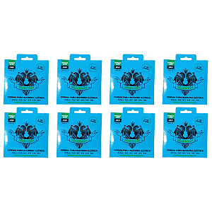 Kit 8 Encordoamentos Monterey Solez Guitarra 010 Mi Extra