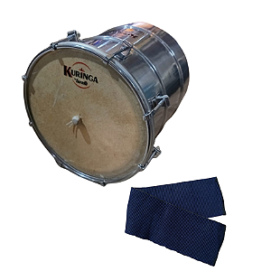 Kit Cuica 6" Alumínio Kuringa Torelli KP028NT e Gorgurão