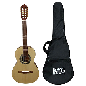 Kit Viola Acústica Giannini VS1H Goal NS Gonçalo Alves Capa