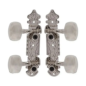 Tarraxa Para Banjo Pino Folk Niquelada Par Deval 100