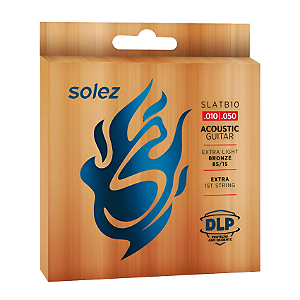 Encordoamento Violão Aço Solez 010 Bronze 85/15 SLATB10