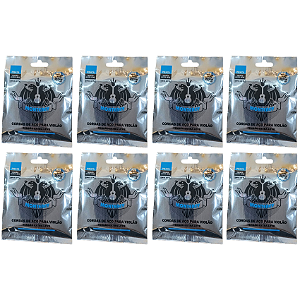 Kit 8 Encordoamentos Monterey Violão Aço Prata Leve EMVA10