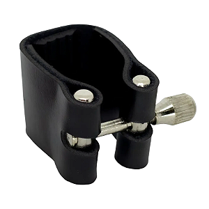 Braçadeira Para Boquilha Sax Alto Couro Paganini PBB 006