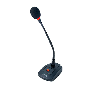 Microfone Gooseneck 60cm Contensador de Mesa Kadosh KG760CB
