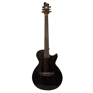 Violão de Aço Flat Eletroacústico Marquês Ébano Va09