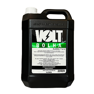 Líquido para Máquina de Bolhas 5 Litros Neutro Volt MY9001
