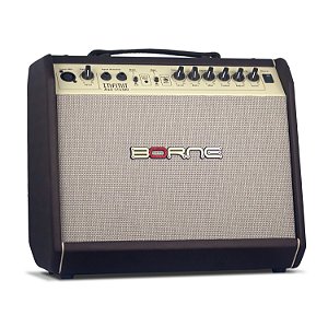 Amplificador Violão 8" 40W Borne Infinit Studio A40 Marrom