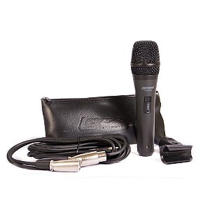 Microfone Com Fio Lexsen LM-S200 Vocal Cardioide Com Bolsa