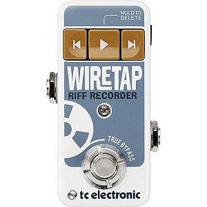 Pedal de Guitarra Tc Eletronic Wiretap Riff Recorder