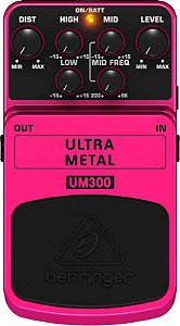 Pedal Para Guitarra Behringer Ultra Metal Um300
