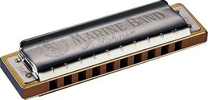 Gaita Harmonica Hohner Marine Band 1896/20 - C (DO)