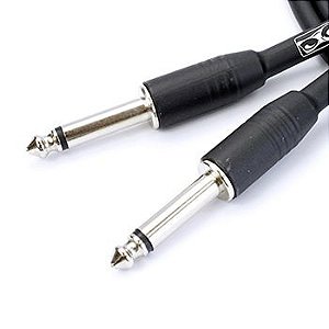 Cabo Santo Angelo Para Guitarra 0,20MM Preto P10 Ninja 10FT 3,05M