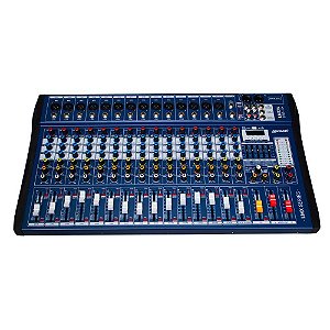 Mesa de Som 16 Canais, Efeitos/Interface - LMX16USB - Lexsen