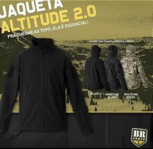 Jaqueta Tática Br Force Longitude 2.0