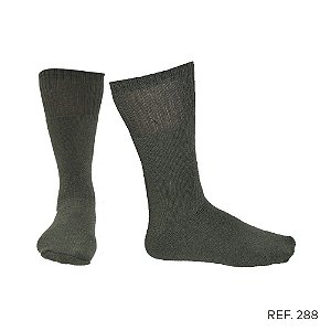MEIA VERDE OLIVA MILITAR PADRÃO EB