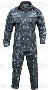 FARDA EXÉRCITO LISA CEDRO ALTA SOLIDEZ com todos os velcros já costurados