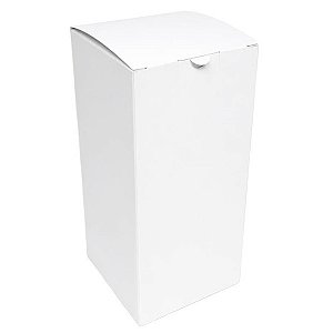 Caixinha 7x7x15 cm em triplex branco 300g - 25 unidades