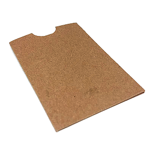 Envelope 6x9 cm em kraft reciclado 200g- 50 unidades