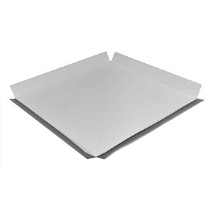 Berço para caixa com base 10x10 cm em triplex brancol 300g - 25 unidades