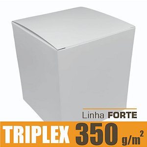 Caixinha padrão 9x9x10 cm em triplex branco 350g