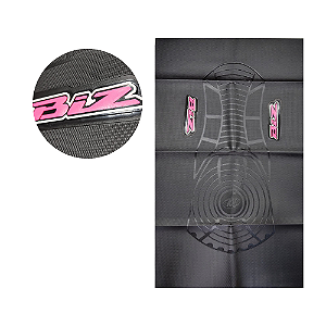 Capa Para Banco De Moto Biz 100 Biz 110 Biz 125 Rosa