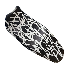 Capa Emborrachada Banco Moto Personalizada Ha Ha Ha - Titan Start Fan Ybr