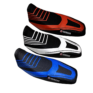 Capa de Banco de Moto Personalizada Yamaha Ybr Factor Fazer 125 150 Pintada