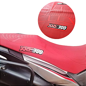 Capa de banco de moto XRE 300 personalizada 3D antiderrapante emborrachada