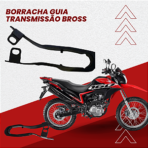 Borracha Guia Corrente Transmissão Saboneteira HONDA Nxr 125/150/160 Bros/XRE 190