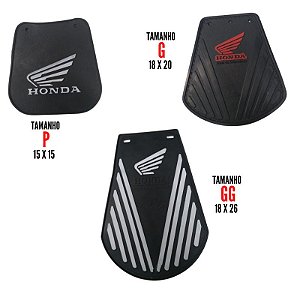 Parabarro Lameira Moto Honda 16x26 cm Cg Titan 125 150 160 Fan Cb Twister