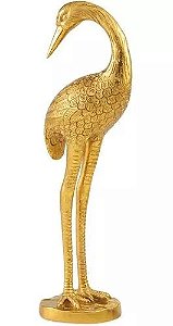 ESCULTURA PASSARO EM POLIRRESINA