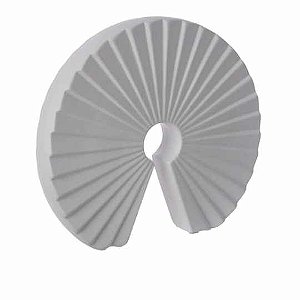 ESCULTURA DECORATIVA POLIRESINA BRANCO