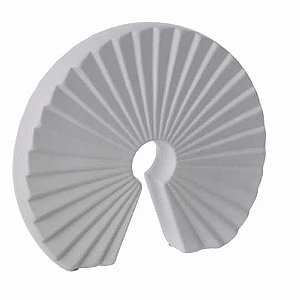 ESCULTURA DECORATIVA POLIRESINA BRANCO
